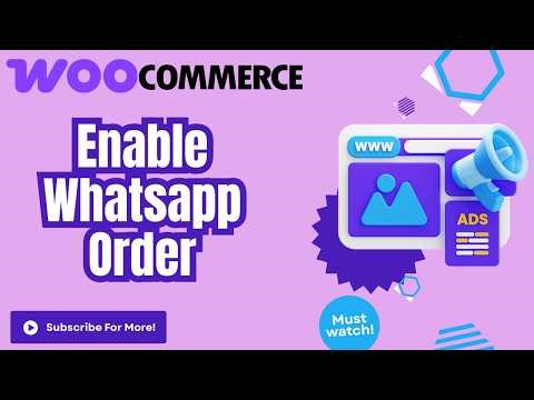 HOW TO ENABLE WHATSAPP&SMS NOTIFICATION FOR WOOCOMMERCE ORDERS 2026