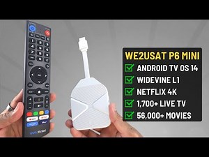 We2USat P6 Mini Review: The Best Budget Android TV Stick? (4K Test, Gaming & VPN)