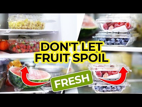 Keep Fruit & Berries Fresh For a Long Time | Food Storage Tips
