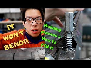 Sheet Metal Bender Tool - Amazing DIY project