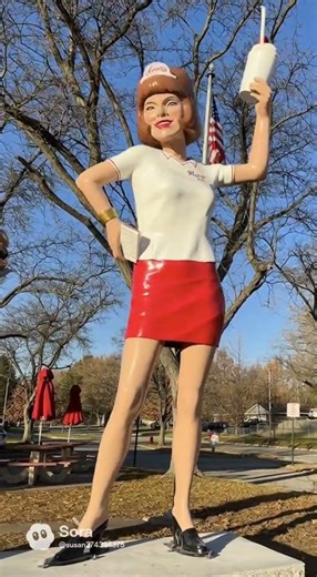 This Statue Wants Your Order #shorts #roadside