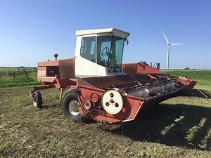 Hesston 6600 Diesel Self-Propelled Windrower | Agriculture