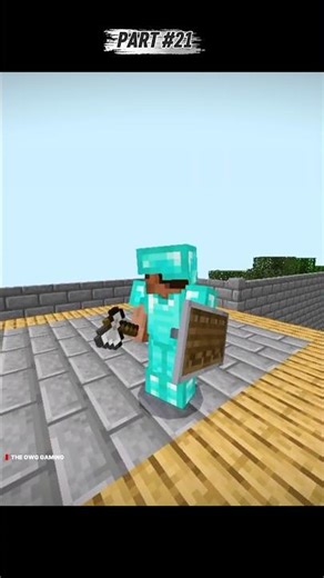 Minecraft Survival Part 21 – I Secured My Base From Mobs 🧱 #shorts