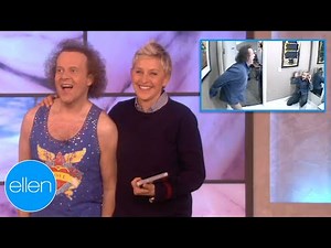 Richard Simmons Gets Scared By Ellen (Season 7)