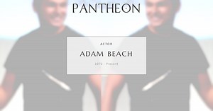 Adam Beach Biography | Pantheon