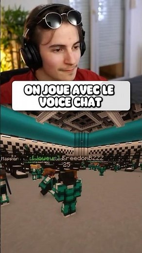 HAVING FUN WITH VOICE CHAT #minecraft