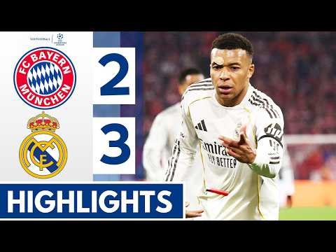 Real Madrid vs Bayern Munich 3-3 - Highlights & All Goals - Luis Diaz & Michael Olise Goal