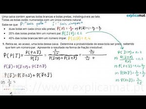 Conditional Probability | National Exam Exercise