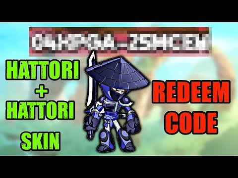 Brawlhalla Nightblade Hattori skin free code! Infinite redeems! (600 subs special)