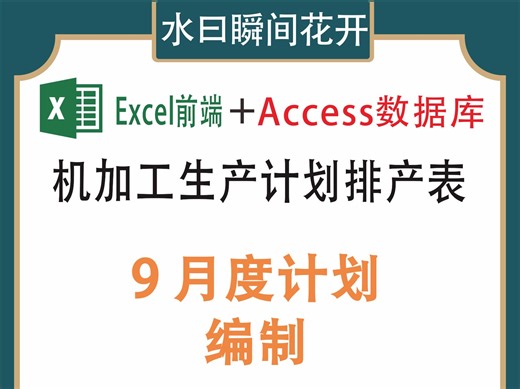 9 月度计划的编制