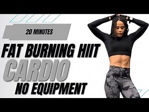 20-Minute HIIT Cardio Workout for Fat Burn & Energy Boost | No Equipment