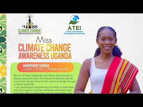 Miss Climate Change Awareness Uganda - Sandra Namirembe