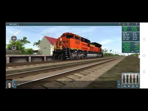 New screen recorder audio test BNSF SD70ACe enginesound Trainz