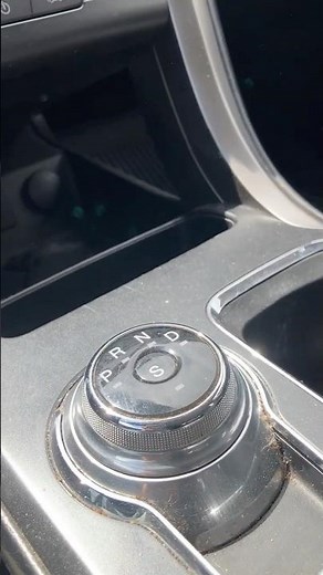 2017–2020 Ford fusion shift lock override how to put in neutral with no key #fordfusion ￼￼