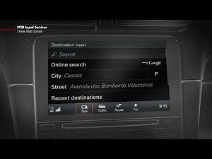 How to Video "PCM based Services - Online Map Update"