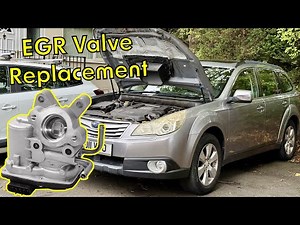 Subaru Outback Diesel EGR Valve Replacement / Subaru Boxer Diesel EGR Valve Removal and Cleaning