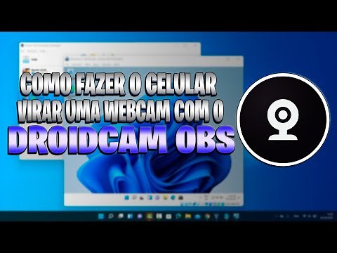 Como usar o celular como webcam com o DroidCam OBS - Tutorial completo e passo a passo