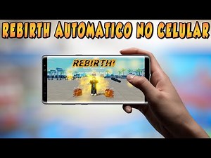 COMO DAR REBIRTH AUTOMATICO PELO CELULAR NO MUSCLE LEGENDS (Roblox)