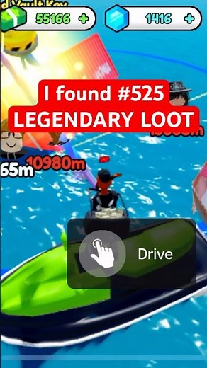 I found the Legendary Diamond Vault Key & Legendary Diamond Vault! magnet fishing Roblox