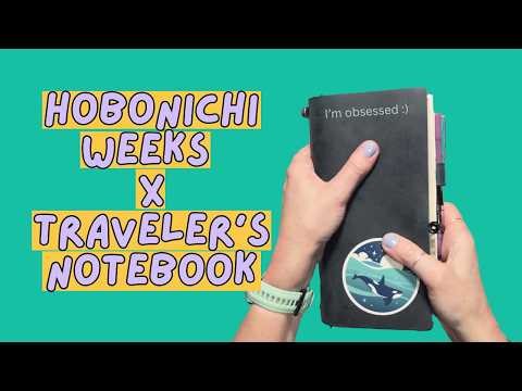 new inserts for my cozy Traveler’s Notebook/Hobonichi Weeks productivity planner and journal!