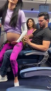 979K views · 957 reactions | Awkward moment Pregnant woman needs to get out of her seat on airplane This video is a co production between network media productions and Laura Harwood #omg #life #love #fun #funny #viral #travel #airplane #haha | Tips, Tricks & Funny Clips | Facebook