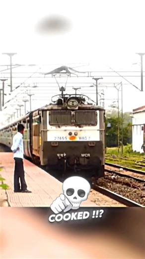 *UNKNOWN WAG7 AURA 💀🔥🫵*||#shorts #indianrailways