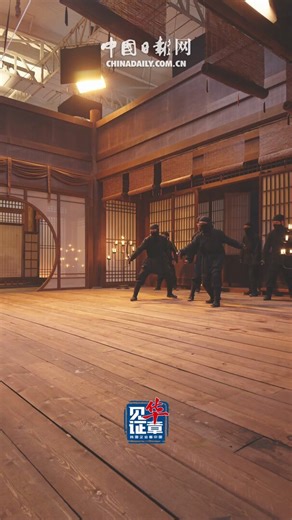 Apple's CEO dropped by Chinese director Derrick Zhang's martial arts film set — a space where ancient craftsmanship and modern technology collide. From gold lacquer repair art to capturing explosive martial arts moves, this is the intersection of East meets West at its most cinematic. Click to watch Tim Cook step into the arena. #GrowWithChina