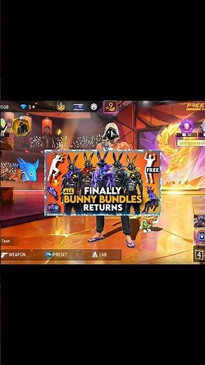 Finally All Bunnies Return! 🐰🔥