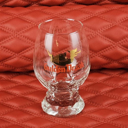 Vintage Gulden Draak Beer Glass – Belgian Strong Ale Goblet, Stemmed Tulip Glass - Etsy