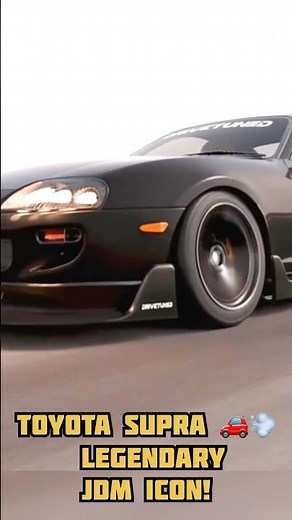Toyota Supra – The JDM Legend That Changed Car Culture Forever! 🔥🇯🇵 #FastAndFurious