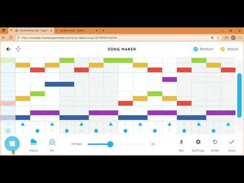 The calmest chrome music lab song in the world