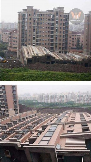 Lotus Riverside Disaster: The Collapse That Shook Shanghai #trending #shortvideo