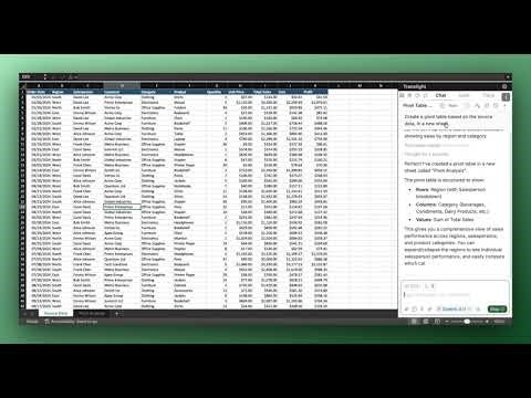 How to Build Pivot Tables in Seconds with AI for Excel