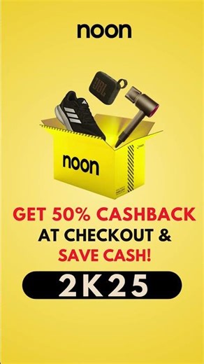 Verified Noon Discount Code KSA & UAE | 50% Off