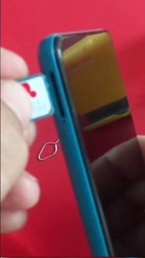 How to put a SIM card in Samsung galaxy A02 #shorts