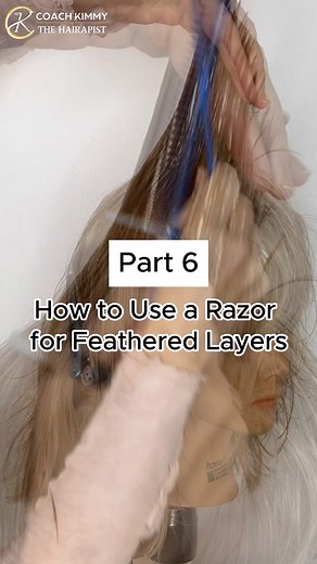 62K views · 802 reactions | Part 6: Point-cutting! ✂️ This technique helps soften the ends, add texture, and create a more natural, blended look. #PointCutting #HaircutTips #LayeredHair #coachkimmy #hairtips | Coach-Kimmy | Facebook