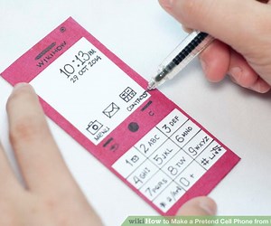 DIY Paper Working Phone