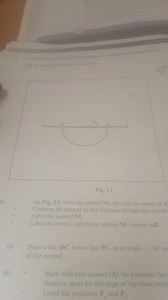 A student investigates the refraction of light using a semicirc... | Filo