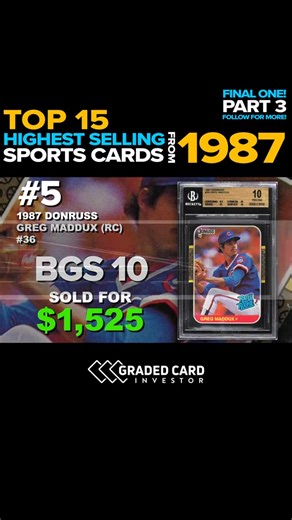 TOP 15 Sports Cards from 1986 #basketballcards #baseballcards #footballcards #gradedcardinvestor #sportscards #thehobby #sportscardsinvesting | Grradeddcardiinvestors11