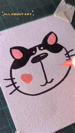 step by step cute cat drawing tutorial for beginners