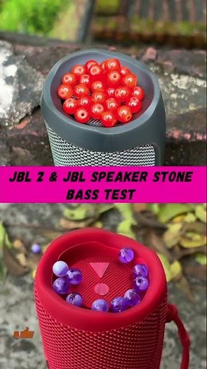 JBL Speaker Bass Test With Beads 🔥 #basstest #jblspeaker #satisfying