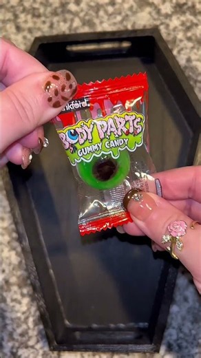 Halloween gummy candy platter 👻🩸 #gummycandy #spookyseason #halloweencandy #candyopeningvideo