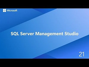 Primeros pasos en Sql Server y Management Studio 21 (SSMS).
