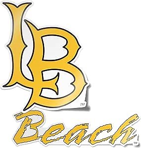Desert Cactus Long Beach University Sticker California Dirtbags 49ers Vinyl Decal Laptop Water Bottle Car Scrapbook (4 Inch Set V1)