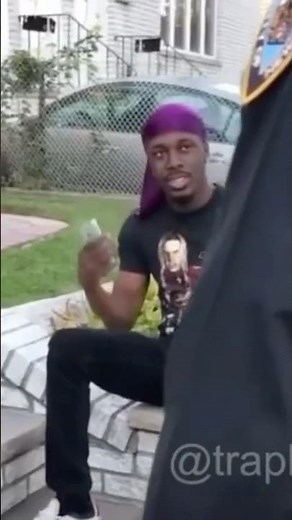 he didnt know the cop was chill like that…