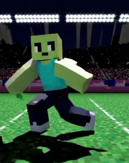 Minecraft Characters Playing Olympics 🏅