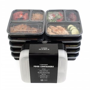 [Hot Item] 2/3/4 Compartment Food Packaging Lunch Box Container