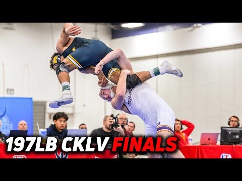 #2 Jacob Cardenas, Michigan vs #20 Evan Bates, Northwestern | 2024 CKLV 197lb Final