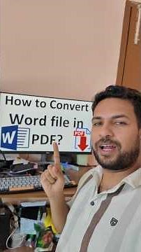 How to Convert Word to PDF #FreePDFConverter #EasyPDFConversion #OnlinePDFTool #BestWordToPDF #pdf