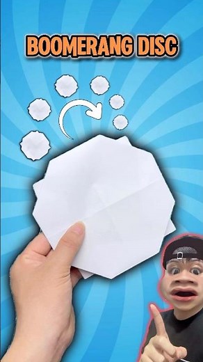 How to Make a Boomerang Disc - So Easy Anyone Can Do It! #diy #shorts